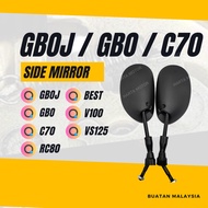 HONDA GBOJ SIDE MIRROR LOCAL - GBO J GBO C70 RC80 RC 80 SUZKI BEST V100 V 100 VS125 VS 125 CERMIN SI