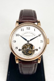 A.LANGE&SOHNE/朗格 18K粉紅金陀飛輪腕錶 730.032F 227093 #HK9923