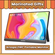 Arzopa Z1RC 16" 2.5K Portable Monitor | 2560x1600 HDR QHD | 500nits | 100% sRGB IPS