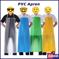 6-Color Butcher Apron PVC Apron Waterproof Apron for Water Station Oil-Proof for Butcher Industrial