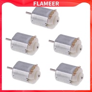 [FlameerMY] 5pcs Dc 6v 130 Small Combined Engines For Car Boat Models DIY Car Plane