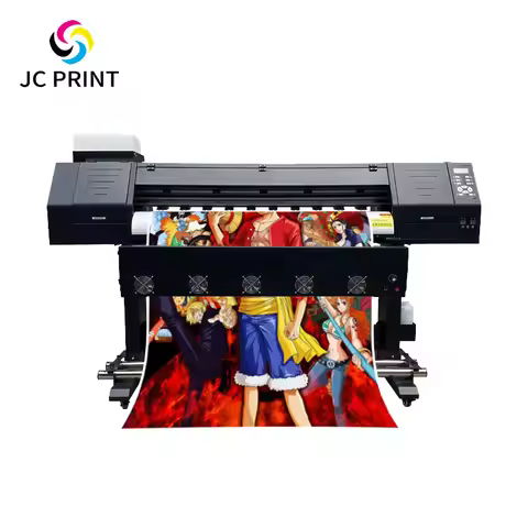 High quality Eco Solvent Printer printer 1.8M XP600 or i3200 print head vinyl plotter banner canvas