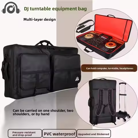 Pioneer XDJXZ XDJRX3 RX2 DJ Mixer Bag Multifunctional Double Shoulder Equipment Bag Pull Rod Car Bag