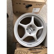 enkei Rp01 17x7.5jj et32 4x114.3 rim utk spare satu biji