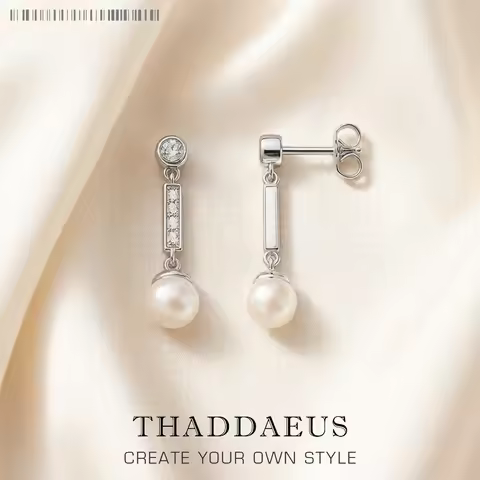 Earring Gently Shimmering Cultured Pearl Trendy Women Gift High Quality 925 Sterling Silver Modern E
