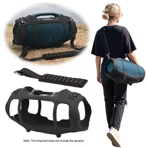 For JBL Boombox4 EVA Speaker Carrying Case Anti-Scratch Portable Sound Box Frame Shell Shockproof fo