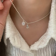 [Cozywhite] With bear Silver925 Necklace