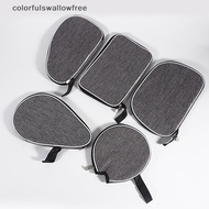colorfulswallowfree Table Tennis Rackets Bag Ping Pong Paddles Storage Bag Capacity Single Paddle Protective Cover Training Racquet Sport Supplies CCD
