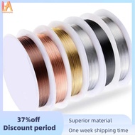 6 Pack Jewelry Beading Wire for Jewelry Making Supplies and Craft (24 Gauge)