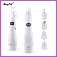 ✲ ◴ ✟ CkeyiN Blackhead Vacuum Remover with 4 Probes Black Heads Vacuum Removal MR596