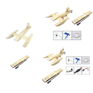 Wood Electric RC Speed Boat Air Boat Speed Racing Boat Radio-Controlled DIY Building Kits