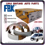 Perodua Kelisa , Kenari Rear Brake Drum Shoe , Brake Lining Shoes FBK *Original*