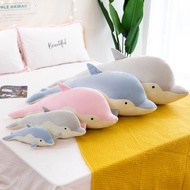 Cute dolphin stuffed animal, soft and cute whale (35cm--->70cm) Lovely dolphin pillow, premium quali