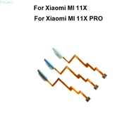 For Xiaomi Mi 11X Pro Home Button Menu Fingerprint Sensor Touch ID Scanner Ribbon Connector Flex Cable For Xiaomi Mi11X