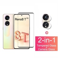 k001OPPO Reno 8T 5G Curved Screen Protector Full Coverage Tempered Glass For OPPO A78 A16 A17K A77 A57 2022 OPPO Reno 11F 8Z 7Z 10 Pro+ 5G Protective Glass Film &amp; Camera Lens Prote