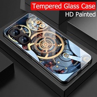 Case For Vivo iQOO Neo 9 Case 9H Tempered Glass Back Cover For Vivo iQOO Neo 9 Pro Shell iQOO Neo 9P