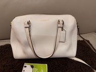 Coach mini Boston bag real and 80% new