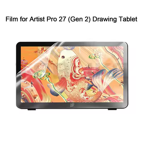 Protector Paper-like Film Compatible with XP-Pen Graphic Tablet Artist Pro 27 (Gen 2) Drawing Tablet
