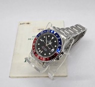 Rolex 16700 百事 快推 GMT 摺扣 有紙