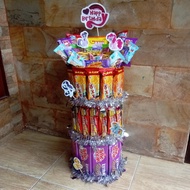 snack tower ulang tahun 3tingkat