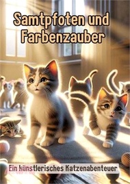 4256.Samtpfoten und Farbenzauber: Ein künstlerisches Katzenabenteuer