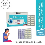 JH NUTRITION NACOUS NAC 12 X 10s 300mg