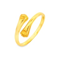 Top Cash Jewellery 999 Pure Gold Paw Ring