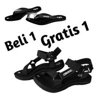 Promo beli 1 gratis 1 sandal gunung DEWASA Pria Wanita upper polyster webbing universal