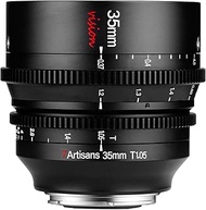 7artisans 35mm T1.05 Large Aperture Cine Lens Wide-Angle Manual Focus Low Distortion Mini Cinema Len