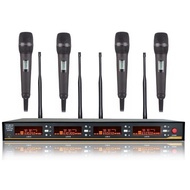 SKM 9000 Microphone UHF 4 Channels UHF Wireless Handheld Vocal Microphone System