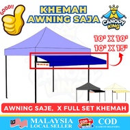 Canopy King Pasar Malam Canopy Tent Awning Oning Untuk Pasar Malam Khemah Lipat 10x10 10x15