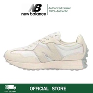 Original 100% New Balance 327 White Ms327wp Mens And Womens Sports Shoes