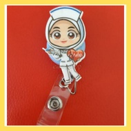 Rectractable Nurse Yoyo Tag 1pc