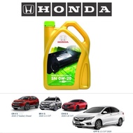 08234-P99-A4NM3 Honda SN 0W20 fully synthetic engine oil (4 liter) for Jazz, Civic, HR-V, CR-V, and 