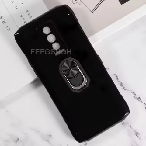 For Doogee Blade 10 Pro Ultra 10Ultra 6.56" Back Finger Ring Soft TPU Silicone Case For Doogee Blade