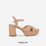 KENNETH COLE รองเท้าส้นสูงผู้หญิงรุ่น REEVA PLATFORM NUDE สีนู้ด ( HEL - RL22REE06-281 )
