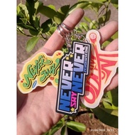 Custom keychain acrylic 9x6cm 2 sides