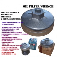 Wolf`s Head Oil Filter Wrench Fit for Vic C-111 oil filters For Innova Revo 4Runner Hi-lux Hi-Ace Co