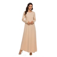 Baju Raya 2024 Long Dress Abaya Inner Dress Jubah Baju Tidur Women Kaftan Muslimah Wanita Maxi Pakai