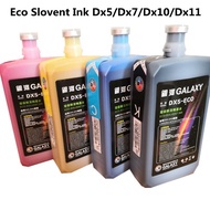 4 PCS หมึกพิมพ์ หมึก Epson DX5/DX7/TX800 /DX11 Eco Solvent INK หมึกพิมพ์ 1 ลิตร 2 ปี คุณภาพสูง