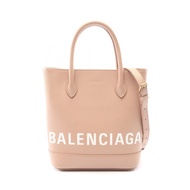 【二手】BALENCIAGA世家 (Balenciaga) Ville XXS 2WAY 手提包 粉紅色/米色皮革 Ville XXS 女款二手 B