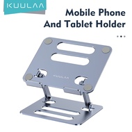 KUULAA Tablet Phone Holder for Ipad Pro Air Mini 2021 2020 Samsung Xiaomi Tablet Folding Ipad Holder