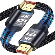 HDMI Cable, 4K HDMI Cable 3M/10FT,Ultra High Speed Braided HDMI Lead Support 4K@60Hz, ARC, HDR, 3D, Ethernet Compatible with All HDMI Devices