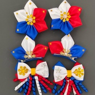 Momcbows Buwan Ng Wika Color Clips Barette or Alligator