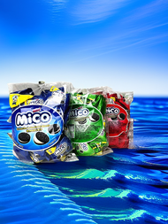 Mini Oreo Bánh Quy Tròn Nhỏ Minimico 30 Gói Bánh Quy Đen Nhỏ Bánh Quy Ngọt Khuôn Hình Chữ Nhật Sản P