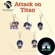 Attack On Tittan Mica Keychain (AOT)