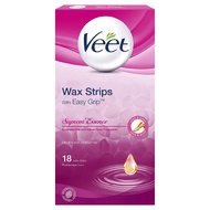 Veet Wax Strip Suprem Essence 18 s