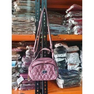 TAS SELEMPANG CHIBAO KANVAS 7701-22-8#(3RES) FULL EMBOSS 19x9x16cm