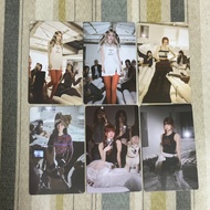 OFFICIAL LE SSERAFIM CRAZY PHOTOCARD SAKURA YUNJIN KAZUHA EUNCHAE