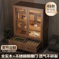 Solid wood cat cage, cat villa, cat house, cat nest, luxury cat villa, cat cage, cat cabinet, cat ro